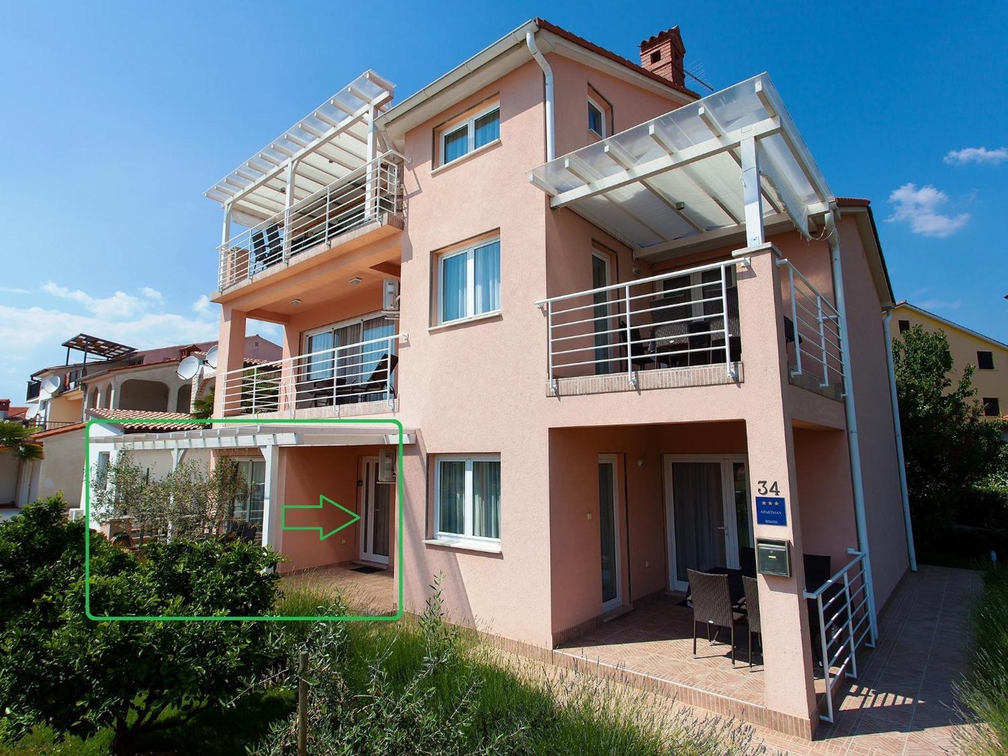 Apartments Villa Brioni I Фажана Номер фото